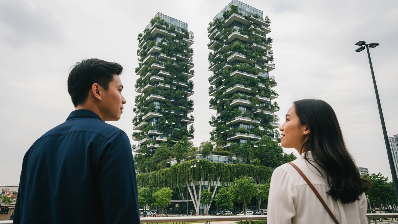Bosco Verticale: Solusi Hijau Menghadapi Suhu Panas Perkotaan Dunia
